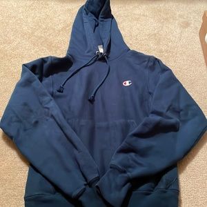 Champion teal hoodie
